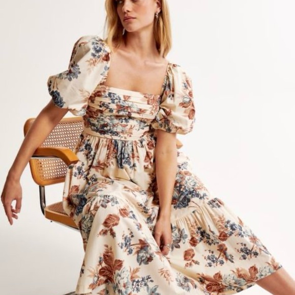 Abercrombie & Fitch Emerson Midi Dress - Picture 5 of 7